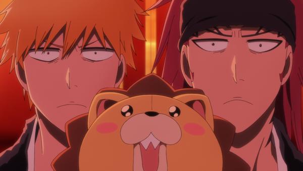 Anime Bleach, guerra dos mil anos episódio 8 , Ichigo vai para o palác
